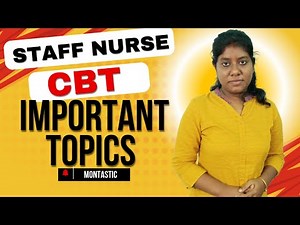 WB staff nurse recruitment 2025 / CBT hacks revealed / preparation tips and tricks/ montastic.