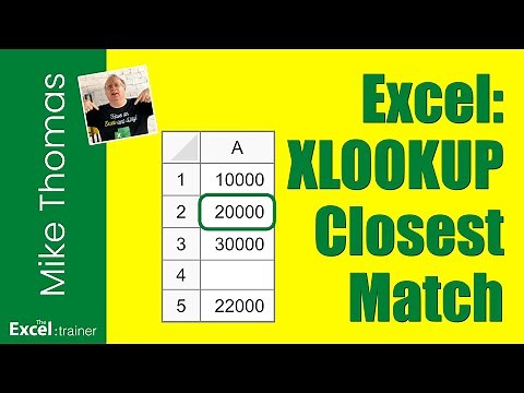 Excel: XLOOKUP Non-Exact (Approximate) Match Explained (With Examples)