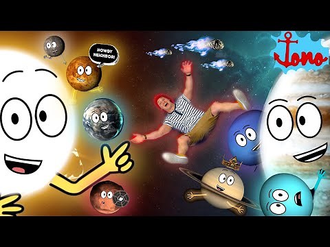 Planets of The Solar System Educational Song For Kids! 🪐 Outer Space Brain Break 🚀 JONO KIDS SHOW