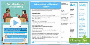 An Introduction to Debating Resource Pack
