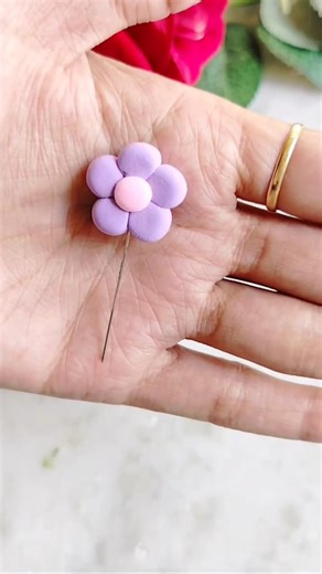 DIY Cute Hijab Pin 😱#shorts #diy #craft #hijab #pins