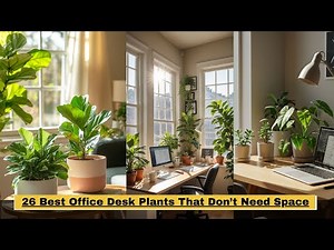 26 Best Office Desk Plants That Don’t Need Space