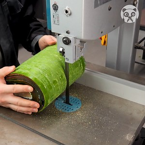 Casting Rainbow Bowl From 500 Paper Sheets | Crafty Panda
