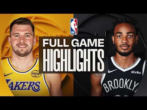 Los Angeles Lakers vs Brooklyn Nets Full Game Highlights - April 8,2026 | NBA
