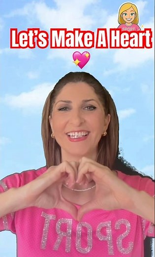 Fun English Chant for kids | I Can Make A Heart #classroom #whatsyourname #nurseryrhymes #kidssongs