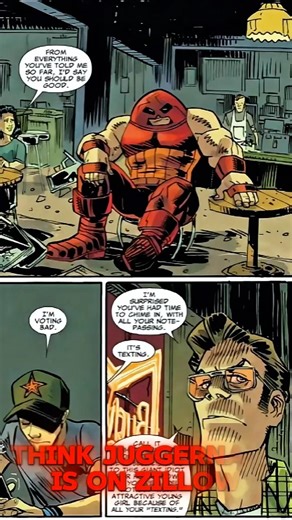 How does the Juggernaut blend in to society??!! #marvel #xmen #shorts