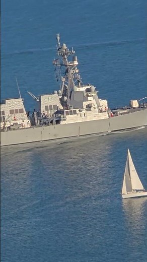 The USS Carl M. Levin (DDG-120) is a US Navy Arleigh Burke-class guided-missile #destroyer #ship