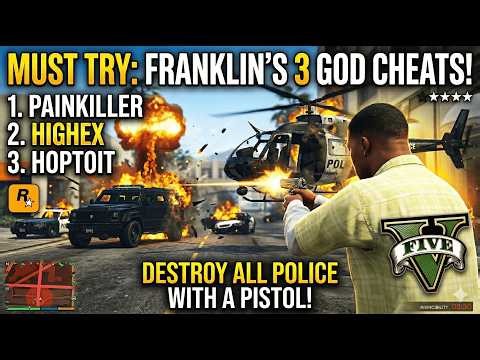 If You’re BORED in GTA 5, Try These 3 SECRET Cheat Codes! | GTA5