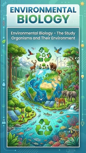 Environmental Biology – The Study of Organisms and Their Environment | Introduction to Environmental