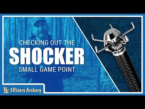 Shooting the Carbon Express Shocker Small Game Blunt with 3Rivers Archery