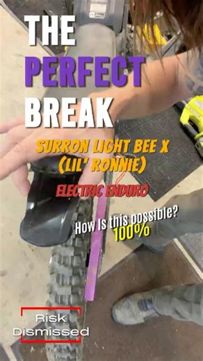 Broke my Surron Light Bee Electric Enduro Bike | Best Brake Ever!