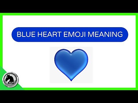 💙 BLUE HEART Emoji MEANING 💙 (Heart Emoji Meanings)