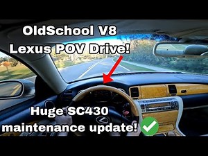 My 23 year old Lexus SC430 gets a full maintenance overhaul!
