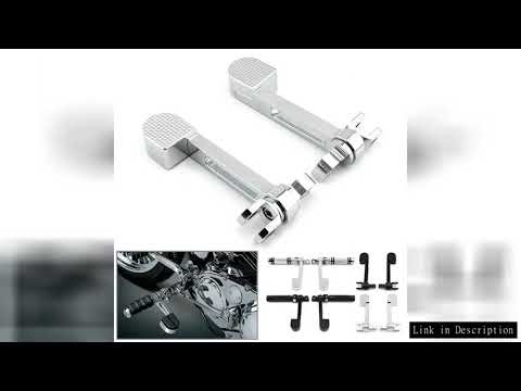 Aluminum Motorcycle Foot Rest Pegs Footrest Extension Bracket For Harley Sportster XL 883 1200 Softa