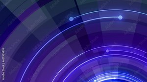 Abstract hi-tech HUD sci-fi display interface digital technology background