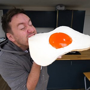 Giant Haribo Fried Egg! 😱 | Barry Lewis