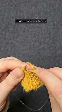 How to knit lifted increases - knit and purl in all knitting styles #knittingtutorial