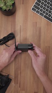 HP Travel AC Adapter - Power Adapter - 65 Watt - Black