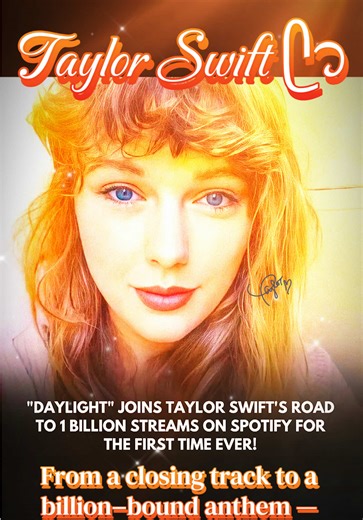What makes this moment notable is the song’s trajectory. “Daylight” wasn’t released as a single, didn’t receive radio push, and never had a music video. For years, it lived as the emotional closer of the Lover album — appreciated by fans, but not positioned as a streaming giant. Its rise now reflects a real shift in listener behavior: catalog tracks gaining momentum long after release as fans revisit older eras, create new playlists, and boost songs through organic discovery. This milestone also