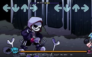 FNF优质模组Skeleton Bros V2的Dusttale周第一首歌，但是可玩