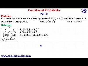 Conditional Probability Part 3