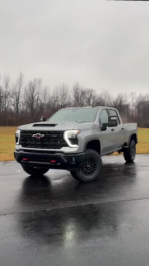 Capability that speaks for itself. Duramax Turbo-Diesel power, factory lift, and Multimatic DSSV dampers make these Silverados ready for anything. Which 2026 Silverado 2500HD ZR2 would you take home - White Sands or Sterling Gray Metallic? View online here: https://bit.ly/ZR2Sparta | Sparta Chevy & Trailer Sales