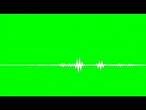 GREEN SCREEN MUSIC EQUALIZER | LINE SPECTRUM | AAA