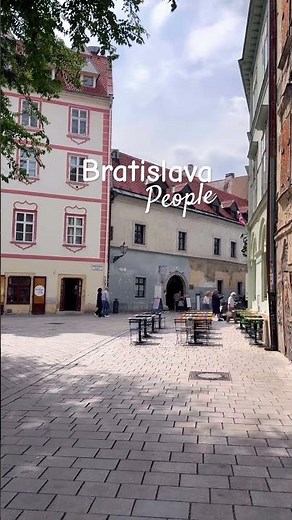 Bratislava People | Street Life & Local Vibes in Slovakia #shorts