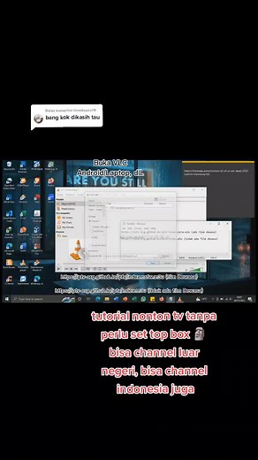 Tutorial nonton ipTV tanpa set top box di Indonesia