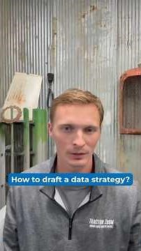 How to draft a data strategy?