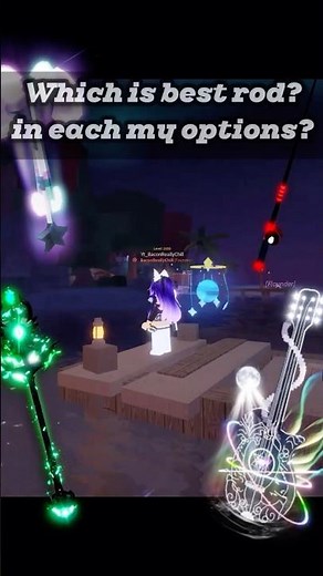 Which is best rod in my options? #fisch #roblox #robloxedit