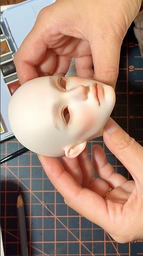 🧚BJD Faceup WIP - brush work