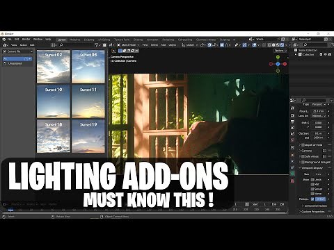 BEST Lighting Addons for Blender