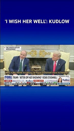 Trump reacts to Rosie O'Donnell fleeing US for Ireland #shorts
