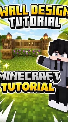 "Super Easy Minecraft Wall Tutorial – Build Fast! 🧱✨" |#minecraft #tutorial #viral #gaming #shorts