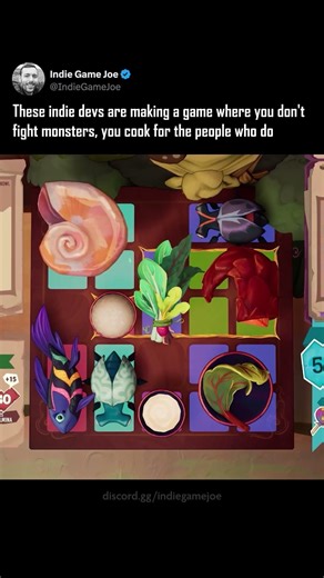 These indie devs are making a game where you don't fight monsters, you cook for the people who do