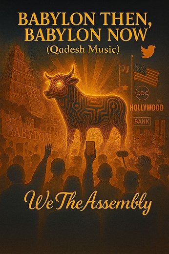 BABYLON THEN BABYLON NOW 🎵 (Qadesh Music) History repeats 📜🔥. What Babylon built then… culture is building again right in front of us. This is a spiritual wake-up call for anyone paying attention to the patterns around us. If this made sense to you, share it — your share might wake someone up. 👀➡️👀 #YAHUAH #YAHUSHA #TORAHTRUTH #scripturetruth @topfans | We The Assembly