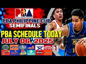 PBA SCHEDULE TODAY July 6, 2025 |Pba Philippine Cup