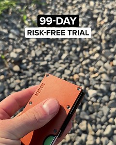 446K views · 40 reactions | Meet The Ridge Wallet - The slimmest and most durable wallet ever made. Available in over 40 different styles and colors.  AirTag Tracking ️ Lifetime Guarantee ✅ 99 Day Risk-Free Trial  Free Shipping & Returns ⭐ Over 100,000 5-Star Reviews Need we say more? Get yours today. | The Ridge | Facebook
