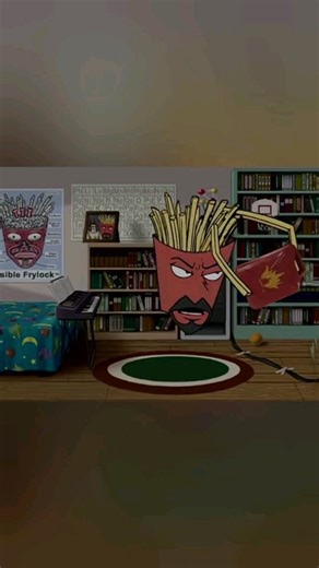Dancing Is Forbidden Podcast on Instagram: "YES YOU DID! 🔥 Aqua Teen Hunger Force - Super Birthday Snake (2003) Love ATHF? Check out the Dancing Is Forbidden Podcast! Episode deep dives, cast and crew interviews, and more! Link in bio. Or don't check it out, whatevah! It don't matter.... none of this matters. #superbirthdaysnake #athf #yesyoudid #animation #frylock #zombie"