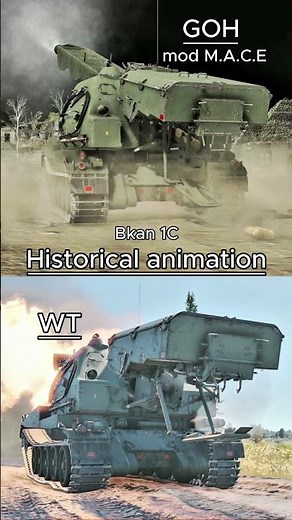 Historical Reloading Animation Bkan 1C #gatesofhell #mods #warthunder