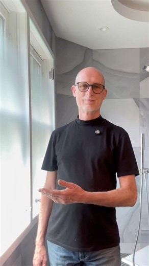 Window in the Shower | Part 4: Glass Installation | Avenel Primary Bathroom