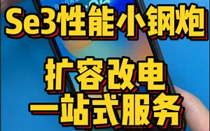 Se3扩容256G＋改双电，小钢炮诞生
