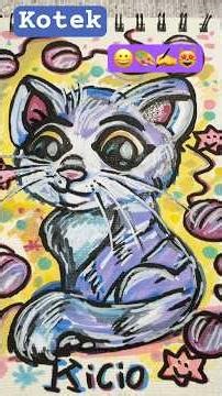 When you draw a cat 🐱 in Funko Pop style and it comes out as usual 😻🎨✍️