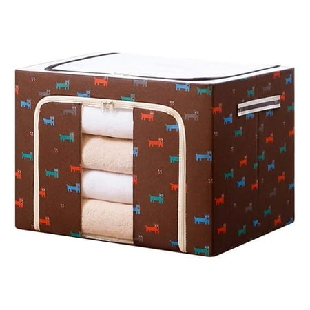 Oxford Cloth Quilt Storage Bag Moving Storage Box Storage Finishing Box - Walmart.ca