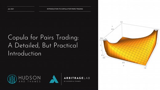 Copula for Pairs Trading: A Detailed, But Practical Introduction - Hudson & Thames