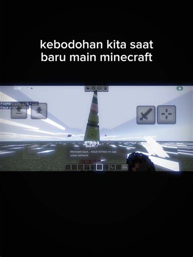 kebodohan kita saat baru main minecraft 😐 #minecraft #fypシ #shorts #freaks