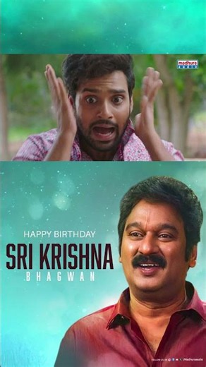 🎉 Wishing the ever-entertaining Krishna Bhagavan a very Happy Birthday! #telugu #comedy #viral