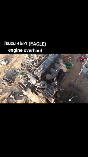 Isuzu 4BE1 (EAGLE) General Overhaul Process