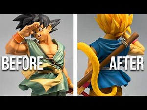 Swappable HEADS and TAILS! I TRANSFORMED this Goku into his DBGT fit!